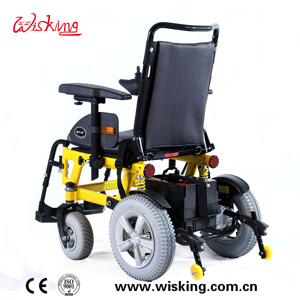 sedia a rotelle elettrica per il tempo libero in alluminio per anziani