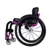 sedia a rotelle attiva rimovibile in lega di alluminio ultraleggera e ad alta resistenza per portatori di handicap