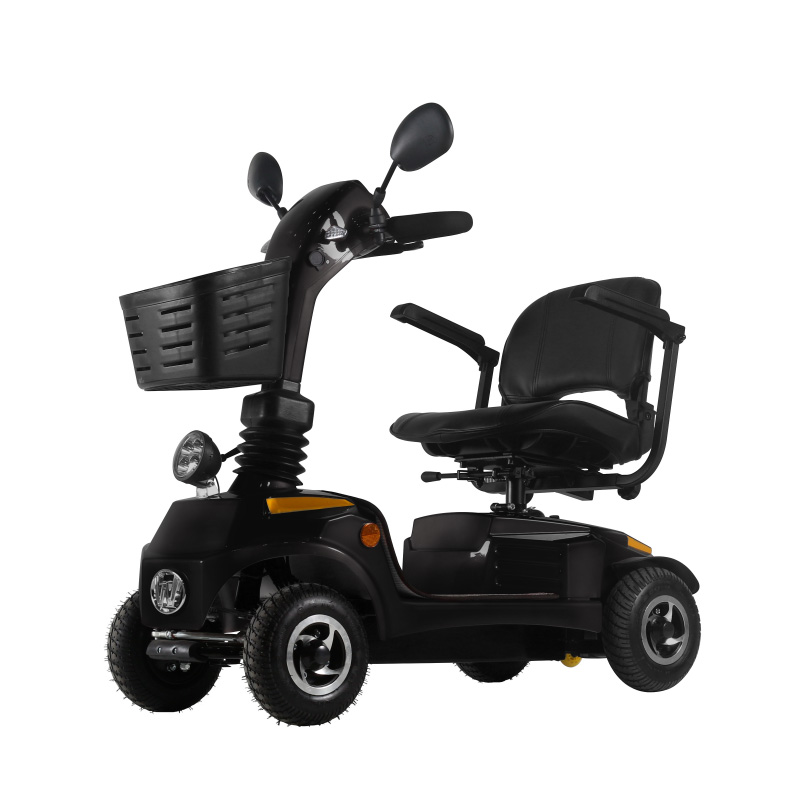 scooter elettrico portatile per la mobilità nel bagagliaio dell'auto per gite