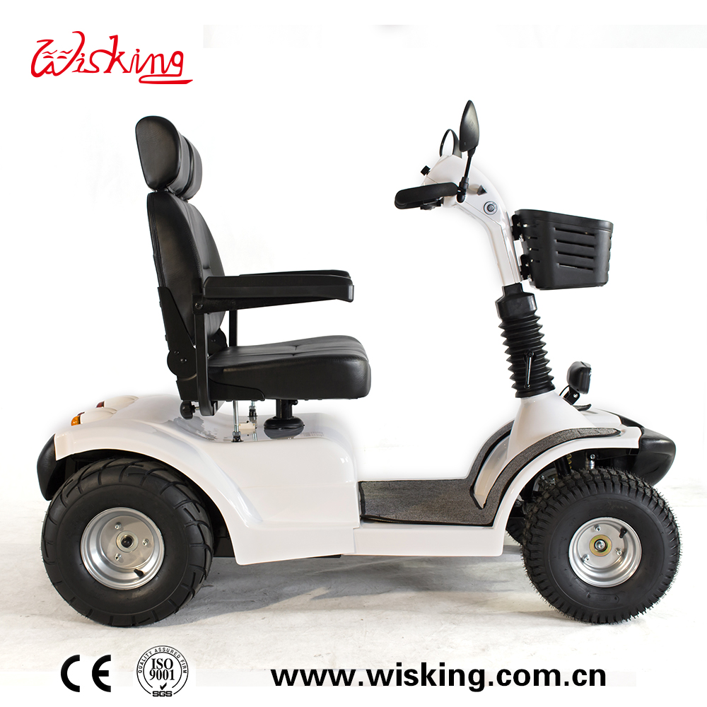 scooter a quattro ruote con doppio sedile scooter elettrico per esterni di lusso per impieghi gravosi
