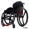 sedia a rotelle attiva rigida manuale pieghevole leggera in fibra di carbonio