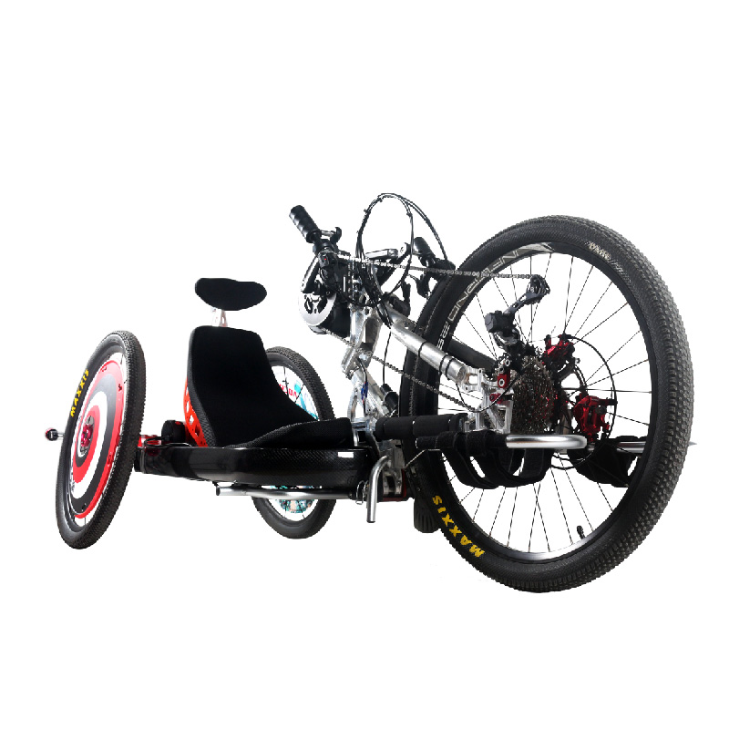 bicicletta reclinata triciclo sportivo handcycle per disabili
