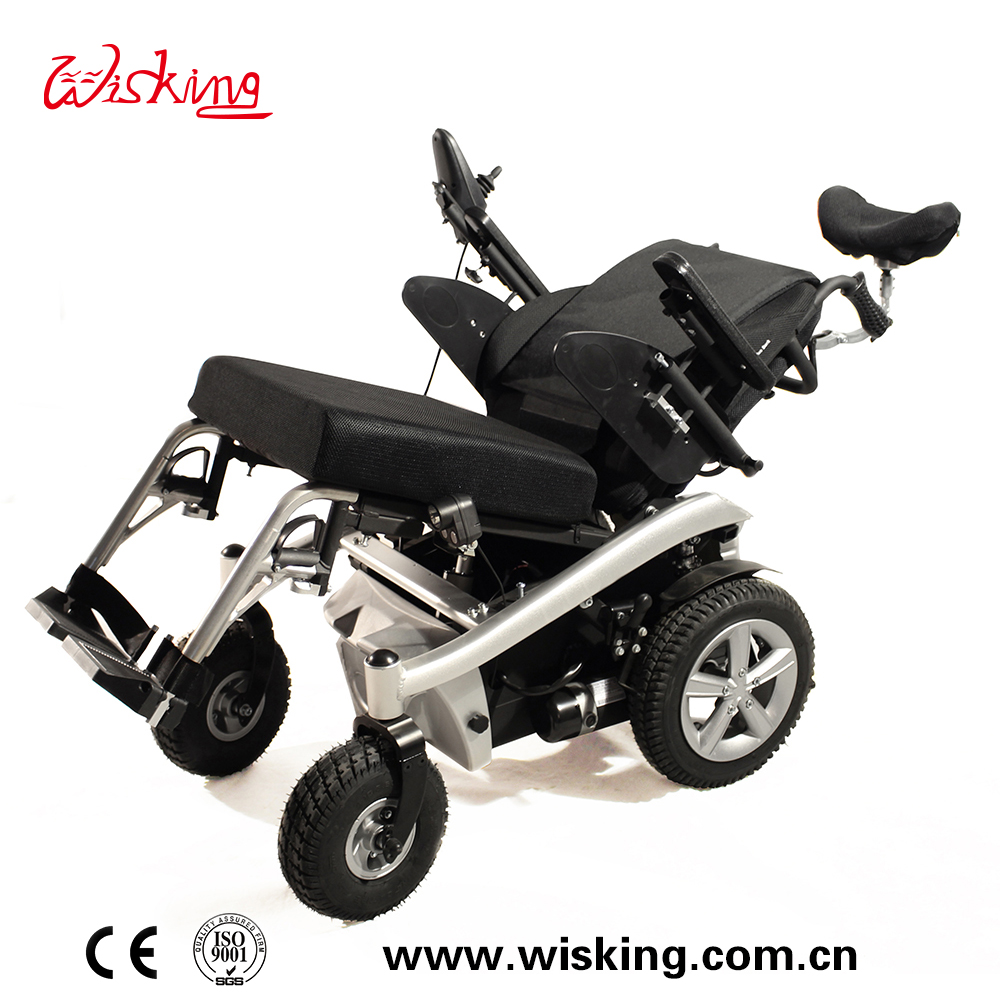 carrozzina elettronica multifunzionale reclinabile automatica e manuale per disabili e anziani