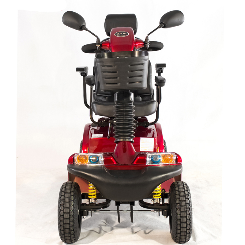 scooter per mobilità brushless a quattro ruote personalizzato con tetto per tour