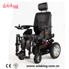 Sedia a rotelle elettrica reclinabile per ospedale a funzioni complete con 6 motori per disabili
