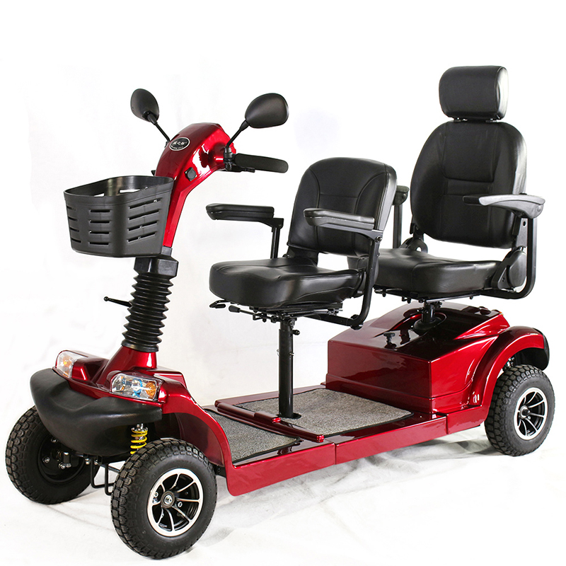 scooter per mobilità brushless a quattro ruote personalizzato con tetto per tour