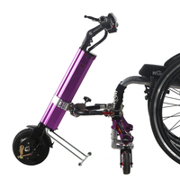 piccolo rimorchio per sedia a rotelle elettrica per disabili per lo shopping